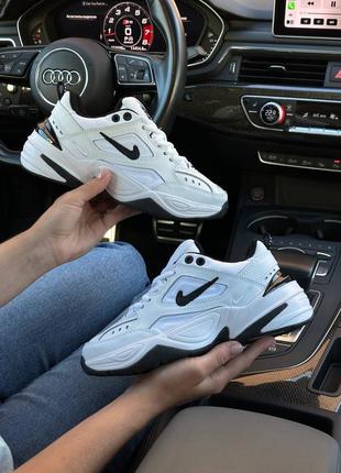 Кроссовки nike m2k tekno premium white black