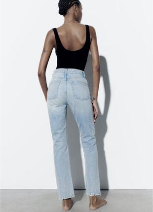 Прямые джинсы zara straight3 фото