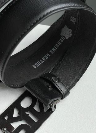 Женский ремень пинко черный пояс pinko text leather belt black/silver3 фото