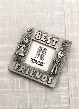 Best friends рамка металлическая для изображения