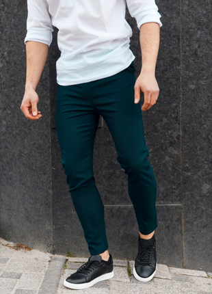 🥊новые мужские изумрудные брюки maine new england 36s
