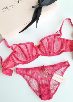 Шикарный комплект белья агент провокатор agent provocateur оригинал1 фото