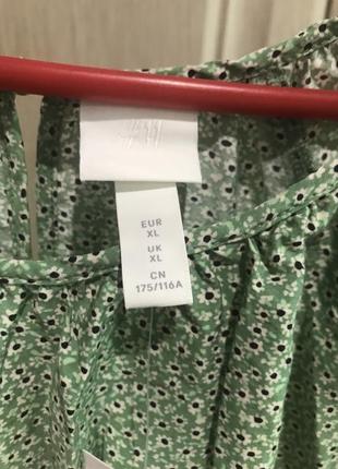 Нові плаття h&m з натуральної тканини (50-54)( 54-60)10 фото