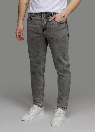 🪙нові чоловічі сірі котонові джинси next 36s - розмір 36