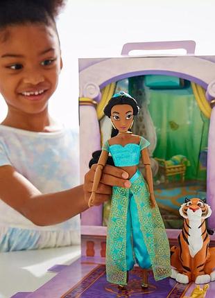 Жасмин 2023 кукла принцесса диснея disney storybook doll collection4 фото