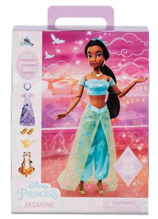 Жасмин 2023 кукла принцесса диснея disney storybook doll collection8 фото
