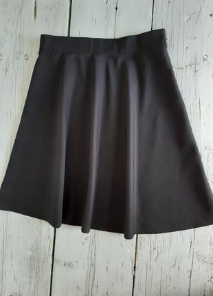 Черная классическая юбка
