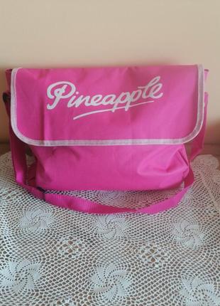 Новая текстильная розовая сумка в стиле барби