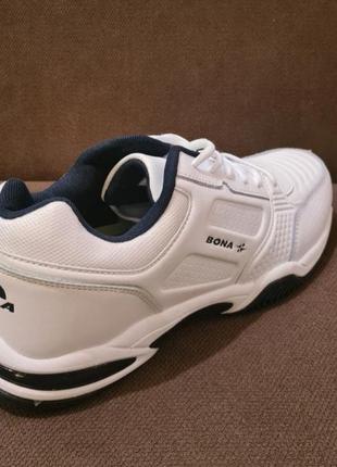 Кросівки чоловічі бона (bona) білий шкіра модель 700ав4 фото