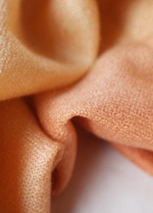 Брендовый кашемировый палантин шарф шелк италия5 фото