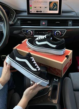 Vans old skool black white premium
