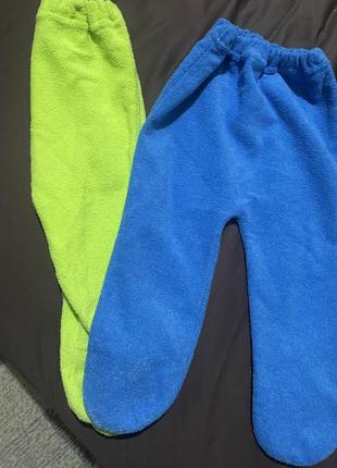 Теплые брюки для новорожденных