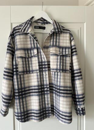 Куртка сорочка zara