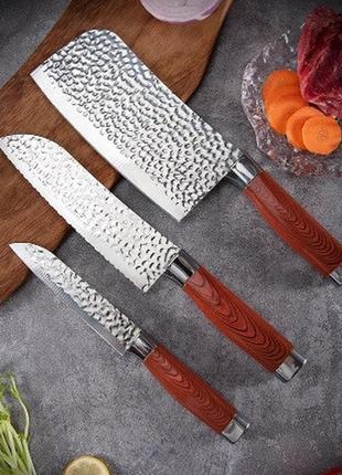 Набір кухонних ножів keji kj2-31 фото