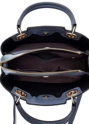 Модная женская сумочка экокожа, стильная сумка на плечо6 фото