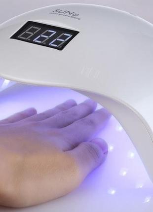 Лампа для сушки ногтей uv led sun 5 nail lamp1 фото