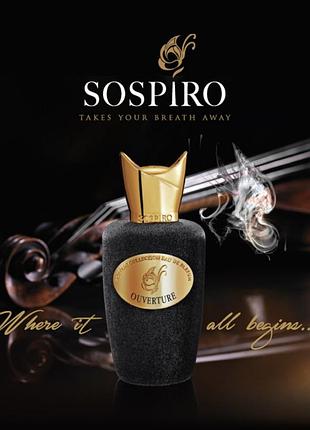 Ouverture sospiro perfumes пробник распив парфюм ниша