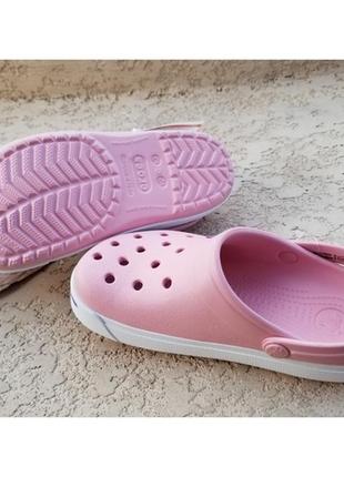 Крокс 2.5 детские crocs crocband ii clogs petal/dahlia5 фото