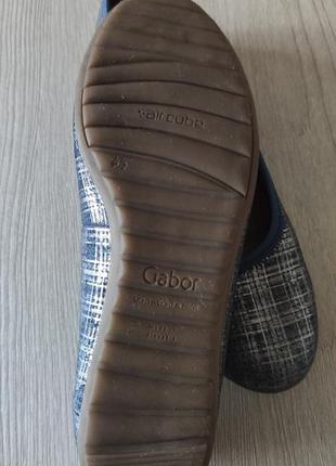 Туфли gabor из натуральной кожи4 фото