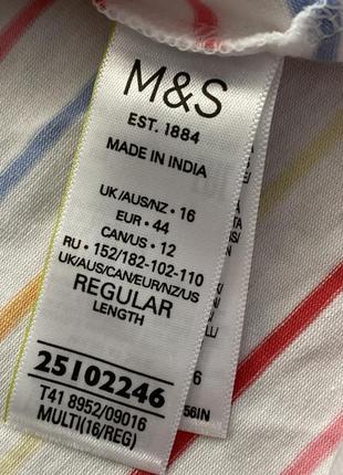 Нова трикотажна майка топ m&amp;s collection 16 (44)  uk4 фото