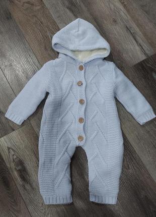 Комбинезон вязаный