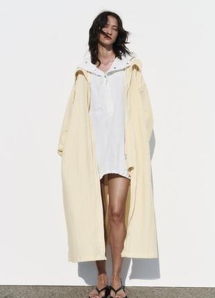 Дощовик  zara подвійні розміри xs/s   оригінал
