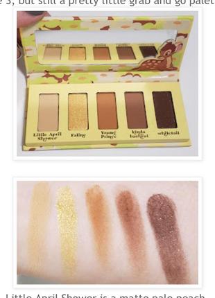 Палетка теней colourpop bambi palette10 фото