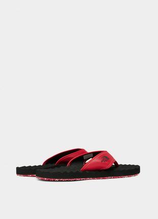 Вьетнамки the north face base camp flip-flop ii red/black2 фото