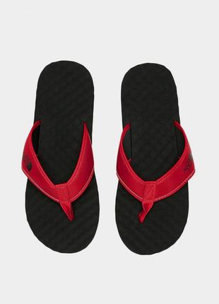 Вьетнамки the north face base camp flip-flop ii red/black3 фото