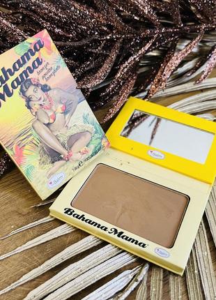 Оригінал thebalm bahama mama bronzer thebalm mamas bahama mama оригинал бронзер