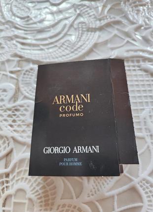 Armani code profumo