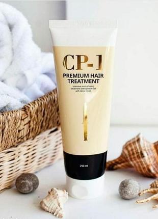 Протеїнова маска для лікування та розгладження волосся cp-1 premium hair treatment, 250 мл.1 фото