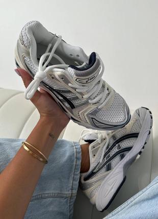 Кросівки asics  gel-kayano 14 white/black8 фото