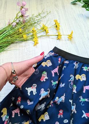 Юбка cath kidston принт песики7 фото