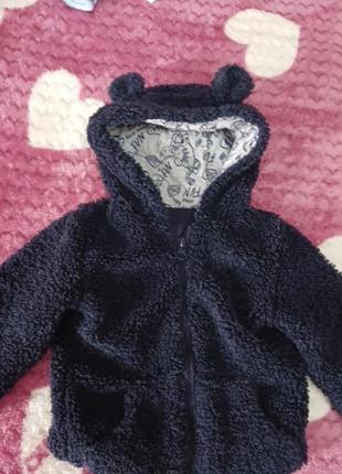 Тепленька кофтинка теді на 3-6 м