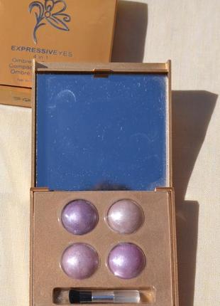 Компактные тени для век 4 в 1 от голландской марки relouis expressive yes