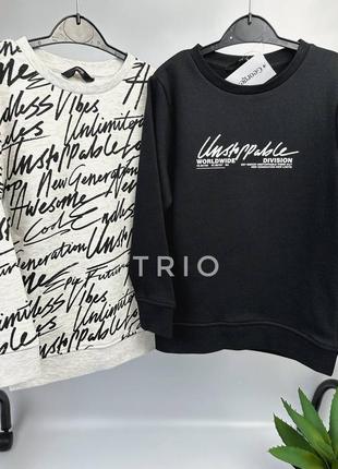 Дитячий утеплений флісом світшот, кофта george 122/128, 134/140, 140/146, 146/152, 158/164 см