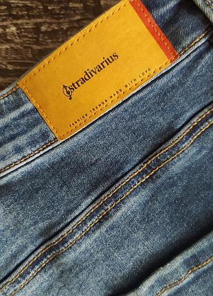 👖крутые стрейчевые джинсы stradivarius 4