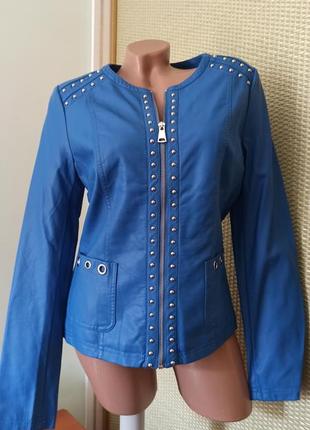 Женская куртка кожузам/ кожзам