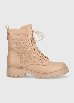 Черевики guess raziela3 жіночі колір бежевий на платформі розмір 36, 37, 38, 41