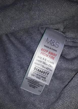 Сукня з блискітками m&s 4-5 років3 фото