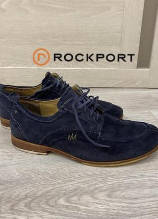 Туфлі rockport adiprene parker hill mens мокасини на шнурівці оригінал 42/27