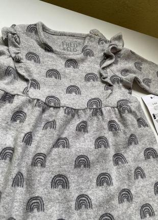 Теплое платье для девочки 2