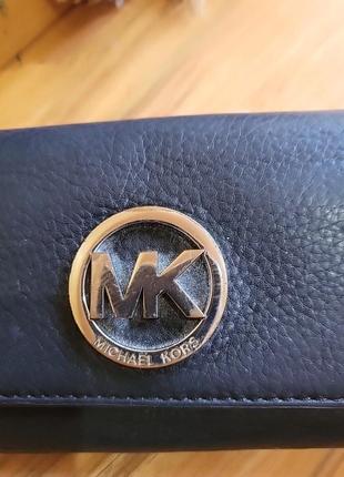 Оригинальный кожанный кошелек michael kors2 фото