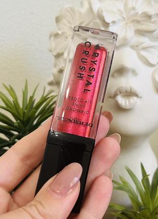 Оригинальный dermacol crystal crush diamond shine lip gloss блеск для губ с сиянием 07 оригинал блеск для губ3 фото