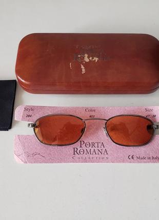 Вінтажні сонцезахисні окуляри porta romana3 фото