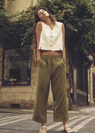 Брюки carrot zara