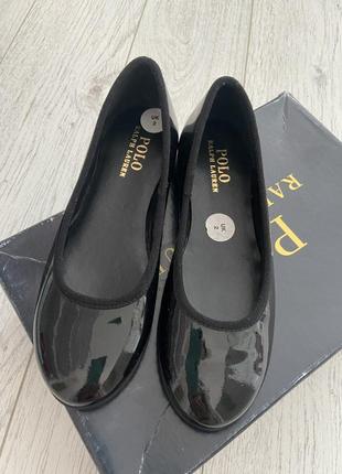 Нові туфельки на дівчинку polo ralph lauren,  32-33