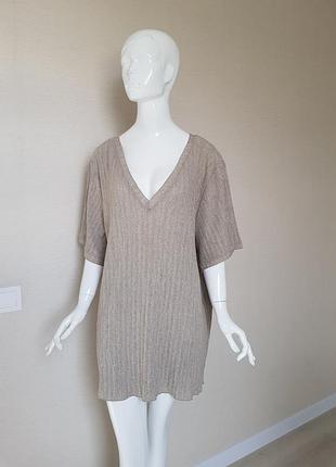 Стильная базовая блуза батал от zara