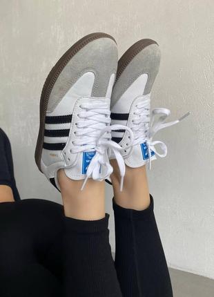 Кросівки adidas samba white5 фото